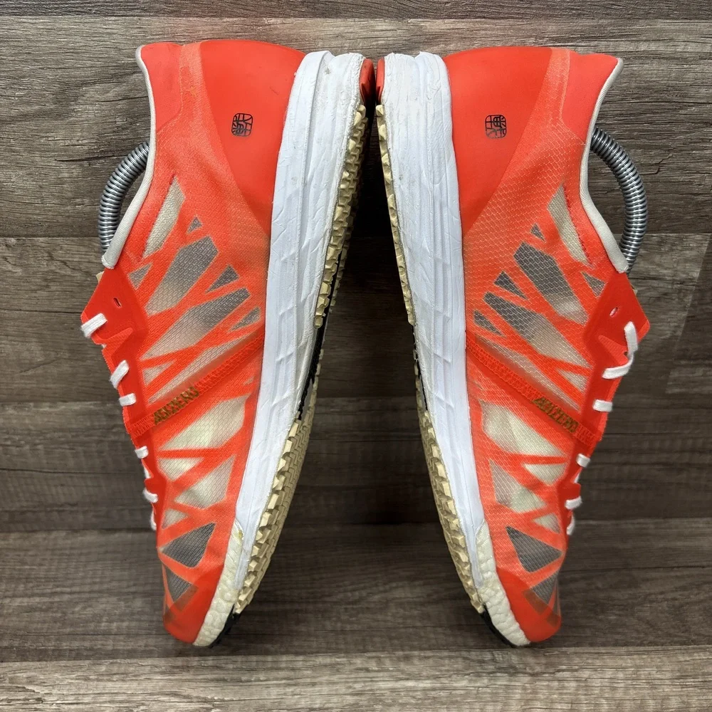 Adidas Takumi Sen 7 Orange Black Mens US Size 12 EUR 46.67 FZ2499 Running Shoes - Picture 6 of 10